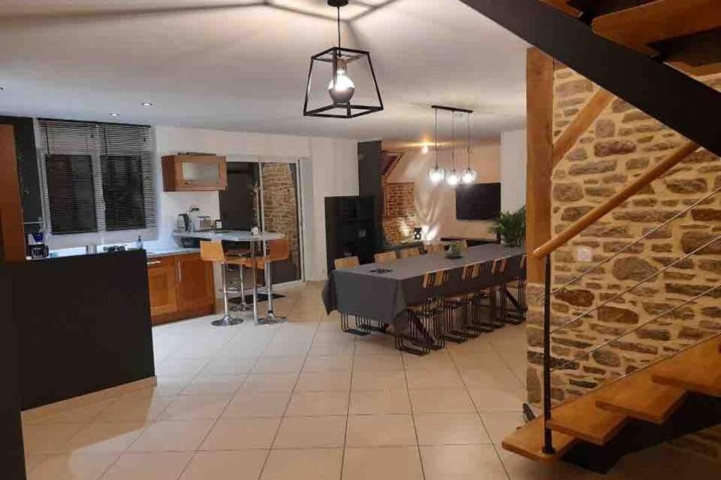 Gite Ti Coz Ex Ti Maen Piscine Interieure 12 Personnes Caden Exterior photo